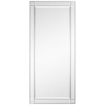 Empire Art Direct Moderno Squared Corner Beveled Rectangle Wall Mirror, 24" x 54", Ready to Hang