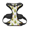 thumbnail image 5 of Picia Avocado Playing Music No-Pull Dog Harness Reflective Front Clip Vest with Handle,Step-in Air Dog Harness,Adjustable 2 Metal Rings 4 Buckles,Easy to Put on & Take Off X-Large, 5 of 9