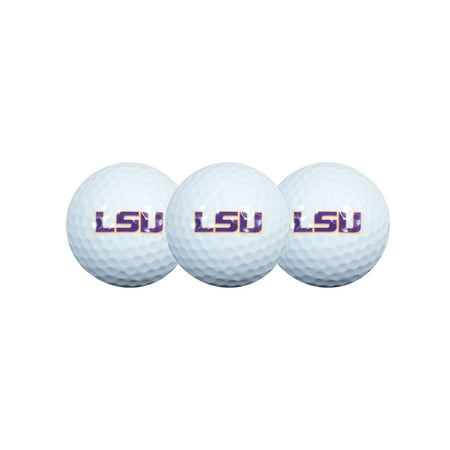 Lsu Golf Merchandise - Team Effort LSU Tigers Golf Balls, 3 Pack