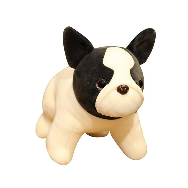 Cachorro de peluche, muñeco de juguete para cachorro, almohada abrazable, muñeco de peluche de Francés para él, niñas y adultos, aniversario