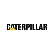 Caterpillar Trademark Banner Crew Neck Long Sleeve Workwear T-Shirt Men's