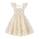 thumbnail image 1 of Vestido sin mangas con volantes para niña pequeña YOUNGER TREE beige 2-3 años, 1 of 6