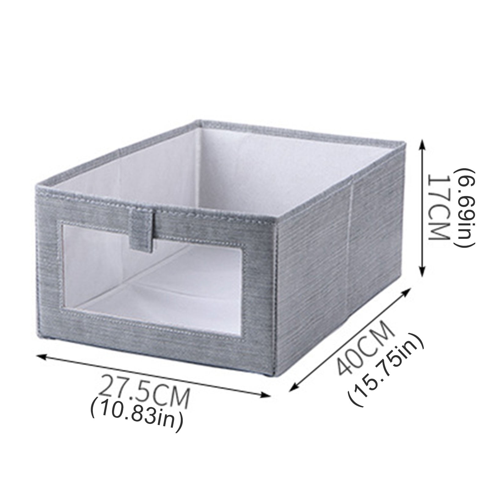 HEQU MultiPurpose Foldable Storage Box Household Non Woven Clothing