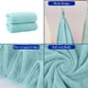 thumbnail image 4 of Toalla de baño de terciopelo hilado, suave y muy absorbente, ideal para spa, gimnasio, uso doméstico, gran capacidad, plegable y portátil, algodón premium,topliu, 4 of 6