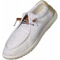thumbnail image 3 of NORTY Mens Slip-on Loafer Canvas Lightweight Boat Shoes Soft Sole Walking Shoe, 3 of 19