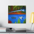 thumbnail image 4 of Swordfish in the Sunset - Canvas, 4 of 10