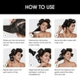 thumbnail image 3 of xnicx 18pcs Hair Roller Set Hair Curlers,Self-Grip Ceramic Ionic Thermal Hair Rollers,Rollers Hair Curlers to Sleep In for Hair Blowout Look,Salon Quality Hair Rollers for Long Short Hair Black, 3 of 8