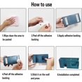 thumbnail image 4 of SURJDE 2 Pack Phone Stand, Cell Phone Holder for Bed, Wall Mount Phone Holder, Self-Adhesive Storage Organizer Box, Remote Control Mobile Phone Plug Wall Holder, 4 of 7