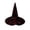 Black, variant on Witch Hat for Women, Halloween Costume Hat, Tall Pointed Wide Brim Cone Hat, Perfect for Party Dress Up Cosplay and Holiday Fun Black