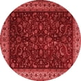 thumbnail image 1 of Ahgly Company Indoor Round Persian Red Traditional Area Rugs, 8' Round, 1 of 4