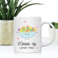 thumbnail image 2 of Koyal Wholesale Funny Food Pun 11oz. Ceramic Coffee Tea Mug, Cereal, 2 of 5