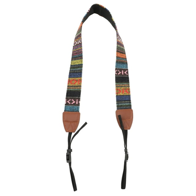 KAKOWELY Camera Shoulder Strap Double-layer Leather Ends Camera Strap SLR Camera Strap40.94"X1.57"X0.2"