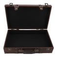 thumbnail image 1 of Vintage Suitcase, Large Capacity Leather Carrying Case Security Lock European Style Portable Handle Brown  for Travel Trip Storage, 1 of 7