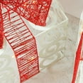 thumbnail image 3 of Northlight Lighted Swirl Glitter Gift Boxes Outdoor Christmas Decorations - 10" - Set of 3, 3 of 3