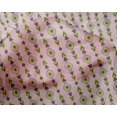 thumbnail image 4 of oneOone Silk Tabby Fabric Diamond & Triangle Geometric Print Fabric BTY 42 Inch Wide, 4 of 4