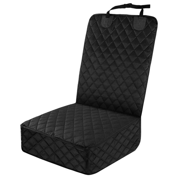 Car Seat Cover for Dogs, Seat Cover for Car, Waterproof Car Seat Cover, Non Slip Backing, Upholstery Fabric, Black, 46X19 In, 1 Pc