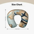 thumbnail image 5 of Gaeub Airplane World Map Adventure Print Memory Foam Travel Pillow,U-Shaped Neck Pillow,Head Neck Support Airplane Pillow,Flight Pillow for Traveling,Car,Home,Office,Washable Cover, 5 of 8