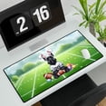 thumbnail image 3 of Happy Easter Hello Spring Scottish Terrier Playing Football Desk Mat Full Keyboard Mouse Pad Scottie Dog Lover Gifts Large Mousepad - 13003, 3 of 5