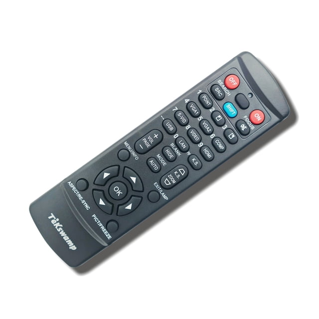 Remote Control for Epson PowerLite Pro G6070W Projector by TeKswamp