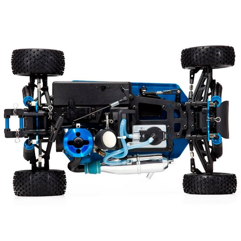 Redcat Racing Tornado S30 SH 18 3cc Motor RC Nitro Buggy Vehicle Blue Silver