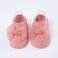 thumbnail image 4 of ANINEO Baby Girls Mary Jane Flats with Bowknot Floral Princess Wedding Dress Shoes Soft Crib First Walkers, 4 of 4