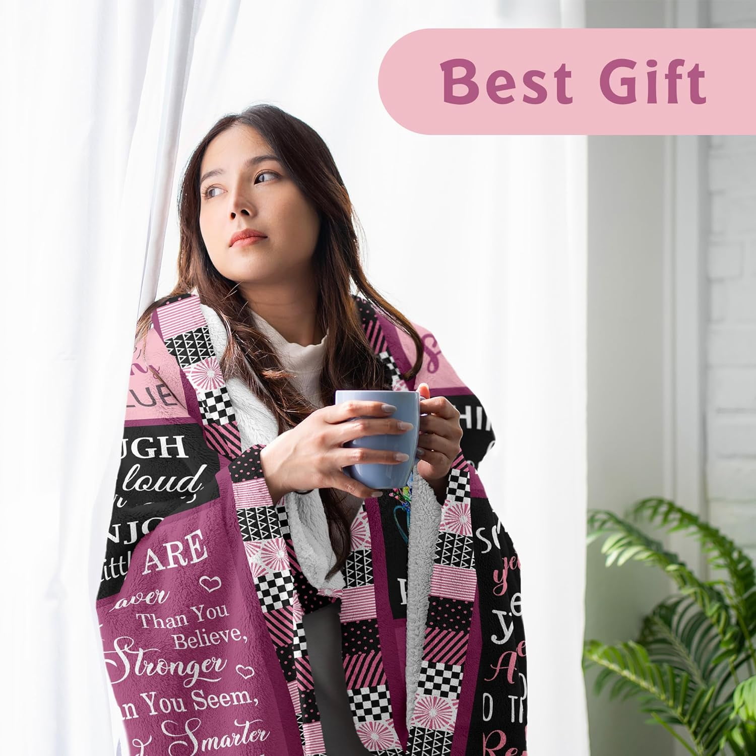 Birthday Gifts for Women, Gifts for Women Birthday Unique, Birthday Gifts, Birthday Gifts for Her Girls Mom Wife Sister Friend Grandma, Women Birthday Gift Ideas, Happy Birthday Blanket 50"X60"