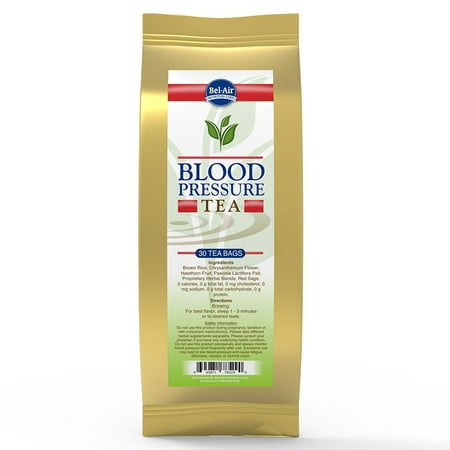 Longevity Blood Pressure Herbal Tea, teabags, 30 count (Best Hibiscus Tea For High Blood Pressure)