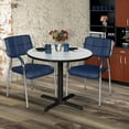 thumbnail image 2 of Cain 36" Round Breakroom Table- White, 2 of 3