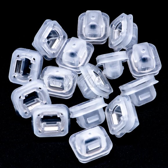 Rexka 15 Clips De Acabado Para Retenedor De Puerta De Moldura Interior E46 E90 E91 X5 Compatible Con Bmw 320I 323I 325I 328I 330I M3 X5 E53 07149158194