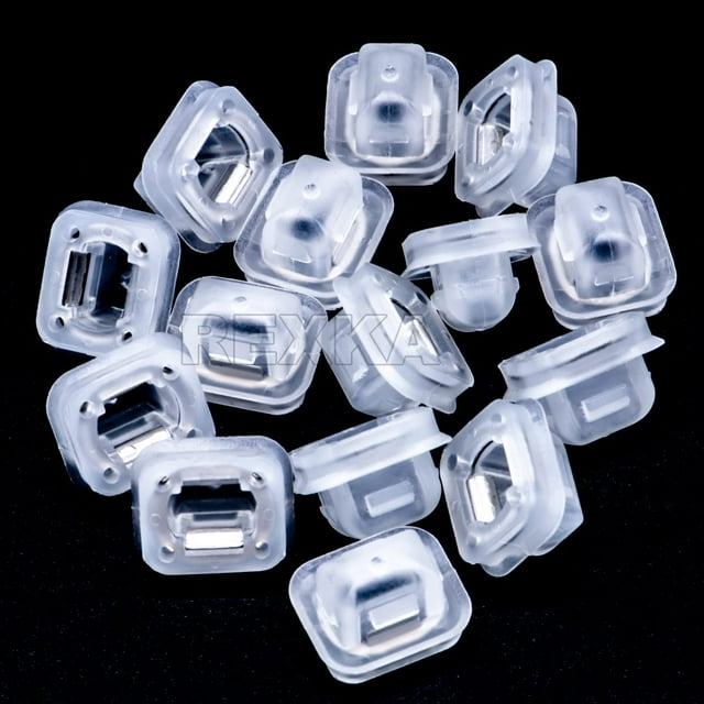 Rexka 15 Clips De Acabado Para Retenedor De Puerta De Moldura Interior E46 E90 E91 X5 Compatible Con Bmw 320I 323I 325I 328I 330I M3 X5 E53 07149158194