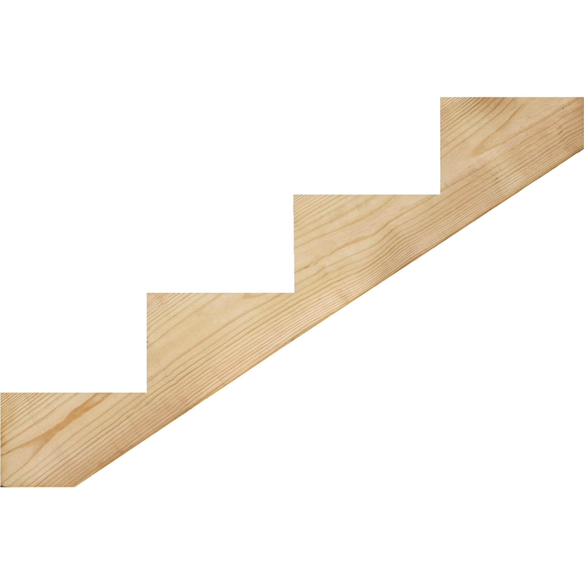 6 Step Pressure Treated Cedar Tone Stair Stringer Walmart Com<script async src=