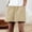 Shorts-A140Khaki, variant on Gamivast Plus Size Linen Shorts for Women Striped Lightweight Elastic Waist Pull-On Shorts with Pockets Relaxed Fit Wide Leg Striped Summer Beach Vacation Casual Play Wear Everyday Bottoms Purple XL
