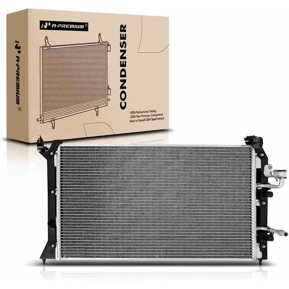 A-Premium Air Conditioning A/C Condenser Compatible with Toyota Sienna 1998-2003 V6 3.0L, Replace# 3003, 8846008010