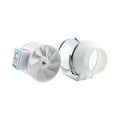 thumbnail image 5 of 3/4inch Exhaust Fans Silent Inline Pipe Duct Fan Air Extractor Ventilating Blower Kitchen Toilet Wall Booster Clean Ventilator ,Fast Wind Speed, 5 of 5