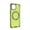 Green, variant on Allytech Case for iPhone 13, Non-Yellowing Anti-Scratch Slim Thin Translucent Honeycomb Heat Dissipation Dual-Layer Drop Protection Bumper Case Cover Compatible with MagSafe, White
