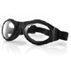 Bobster Ba001c Bugeye Goggles, Black Frame/Clear Lens
