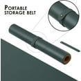 thumbnail image 4 of Dual-Sided Desk Pad, Leather Desk Mat, Natural Cork Desk Pad Protector, Large Mouse Pad for Desk, Waterproof Desk Blotter Pad, Desk Writing Pad for Office Work/Home (23.6"x11.8"), 4 of 4