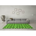 thumbnail image 3 of Ahgly Company Indoor Rectangle Abstract Green Modern Area Rugs, 8' x 12', 3 of 4