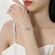 thumbnail image 3 of Original 925 Sterling Silver Bracelets Bangles Crystal Ball Love Heart Clasp Beads Charms Moments Bracelet For Women DIY Jewelry, 3 of 5