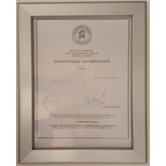 Business License Certificate Frame NV 8.5x11 ( Heavy Duty ) - Walmart.com