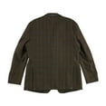 thumbnail image 2 of Tommy Hilfiger Mens Modern Fit All Wool Sport Two Button Blazer Jacket, Brown, 38 Short, 2 of 2