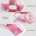 thumbnail image 7 of MLINS Pink Decorative Washi Tape Set for Crafting and Scrapbooking with Clear Patterns and No Residue 12pcs, 7 of 7