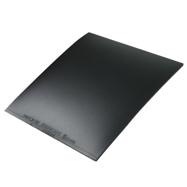 Raqueta de tenis de mesa de goma para adultos, duradera Negro