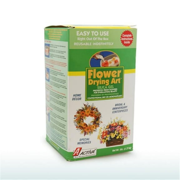 Flower Drying Art Silica Gel Fresh Flower Preservation 5 Lb - Box
