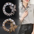 thumbnail image 3 of Butterfly Brooch High-grade Fixed Clothing Pin Accessories уα I6R0, 3 of 9