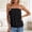 Black, variant on Everyday Wear Tank Tennis Top for Daily Casual Layering Women's Sleeveless Camisole Tennis Top Minimal Solid Color Green XL