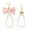 Pink Bow+pearl, variant on Cute Bow Keychain for Women,Purse Charms,Pearl Keychain for Car Key chain,(Pink White Bow) 2Pcs