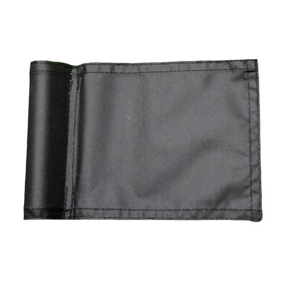 Golf Flag Nylon Golf Target Flag with Tube Mini Pin Flags Inserted Waterproof Putting Golf Flagstick for Indoor Outdoor Backyard Garden Yard -Black,A