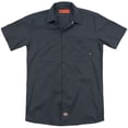 thumbnail image 2 of Batman Wwbd Mask (Back Print) Adult Work Shirt Charcoal, 2 of 3