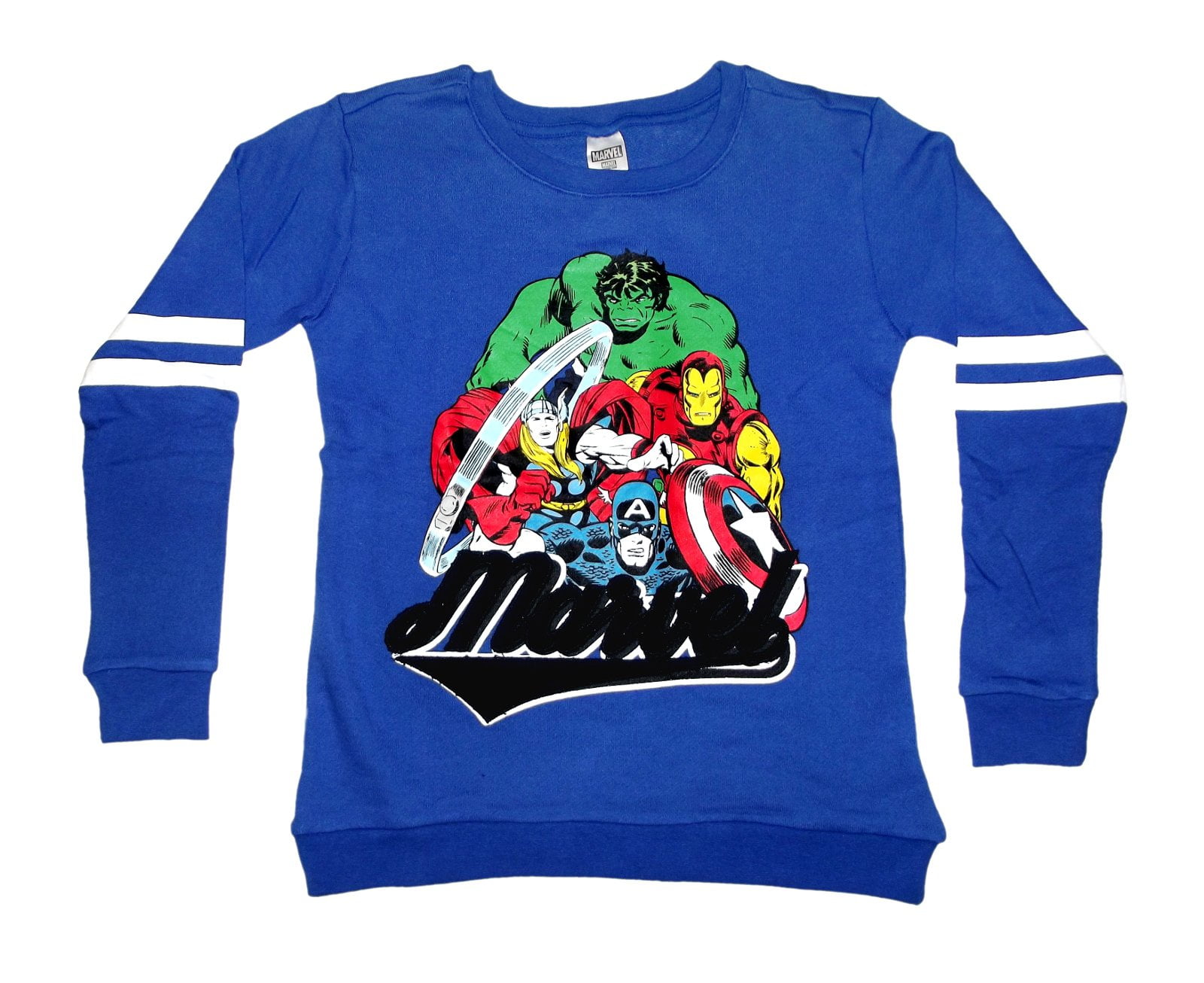 embroidered marvel sweatshirt